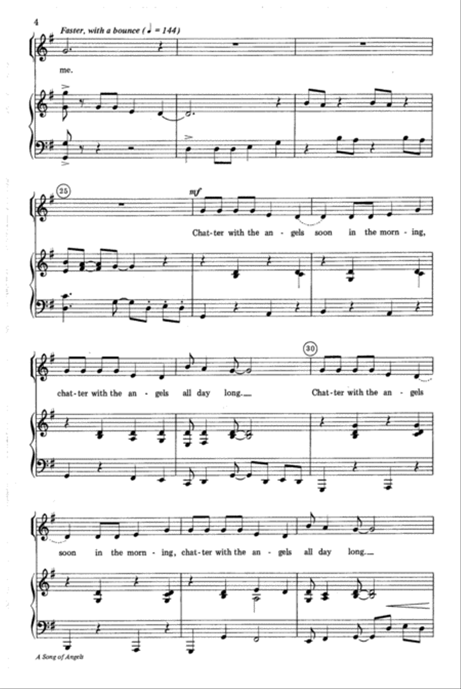 A Song of Angels A Song of Angels 3-Part scores gallery preview page 3