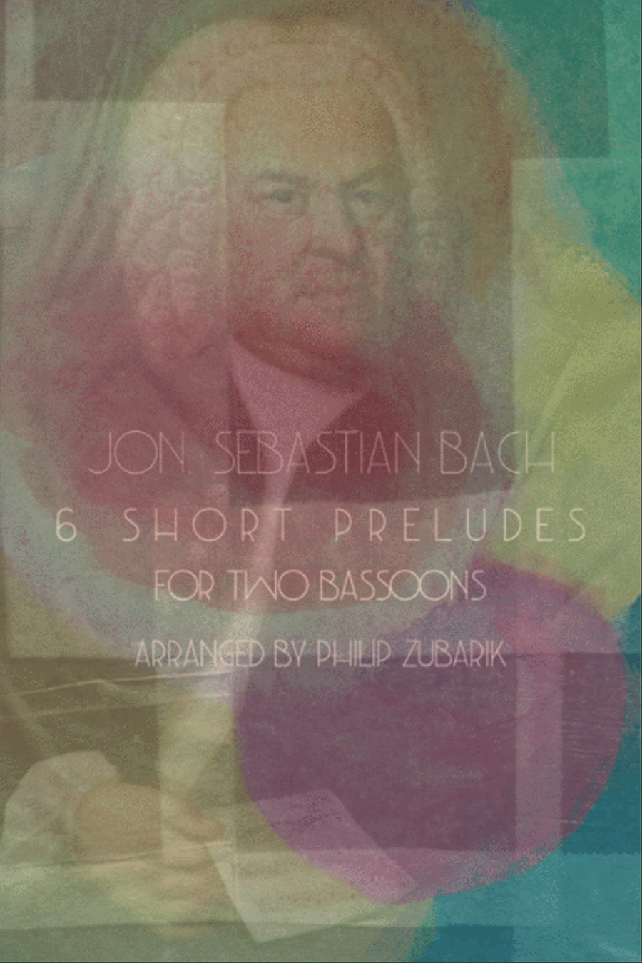 Six Short Preludes by Bach arranged for 2 Bassoons or 2 Cellos. Small Ensemble scores gallery preview page 1