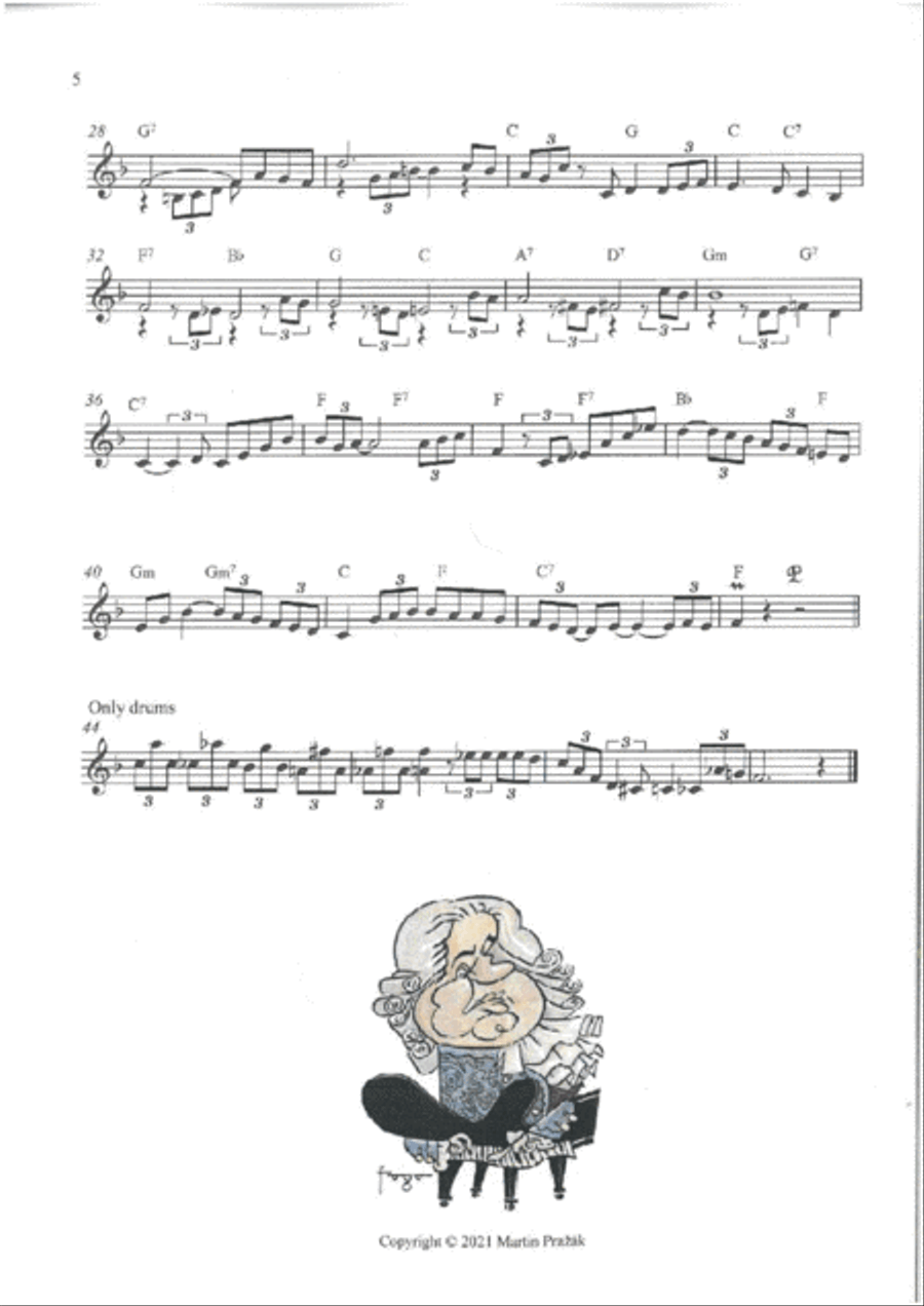 If would be playing... Piano Solo scores gallery preview page 5