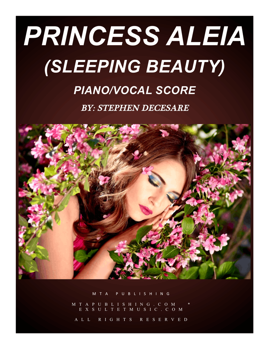 Princess Aleia (Sleeping Beauty): the musical (Piano/Vocal Score) Choir scores gallery preview page 1