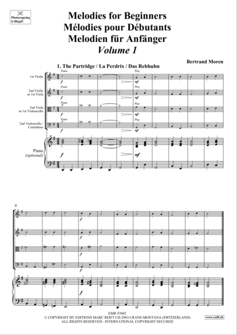 Melodies for Beginners Volume 1 Cello scores gallery preview page 2