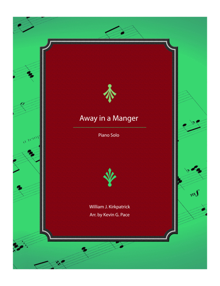 Away In a Manger, piano solo image number null