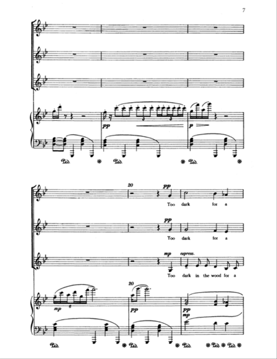 Come In Women's Choir scores gallery preview page 6