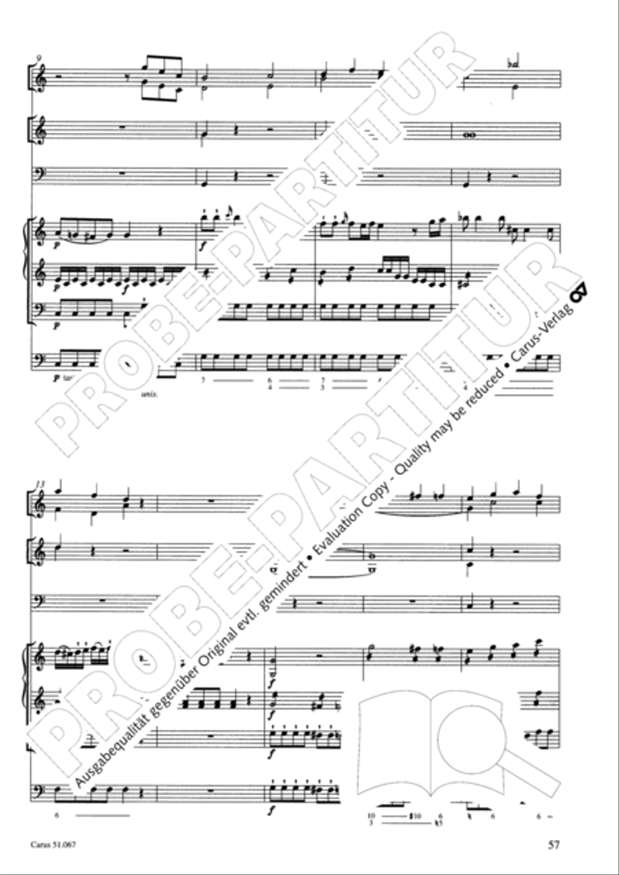 Church Sonatas Collection / Songbook scores gallery preview page 58
