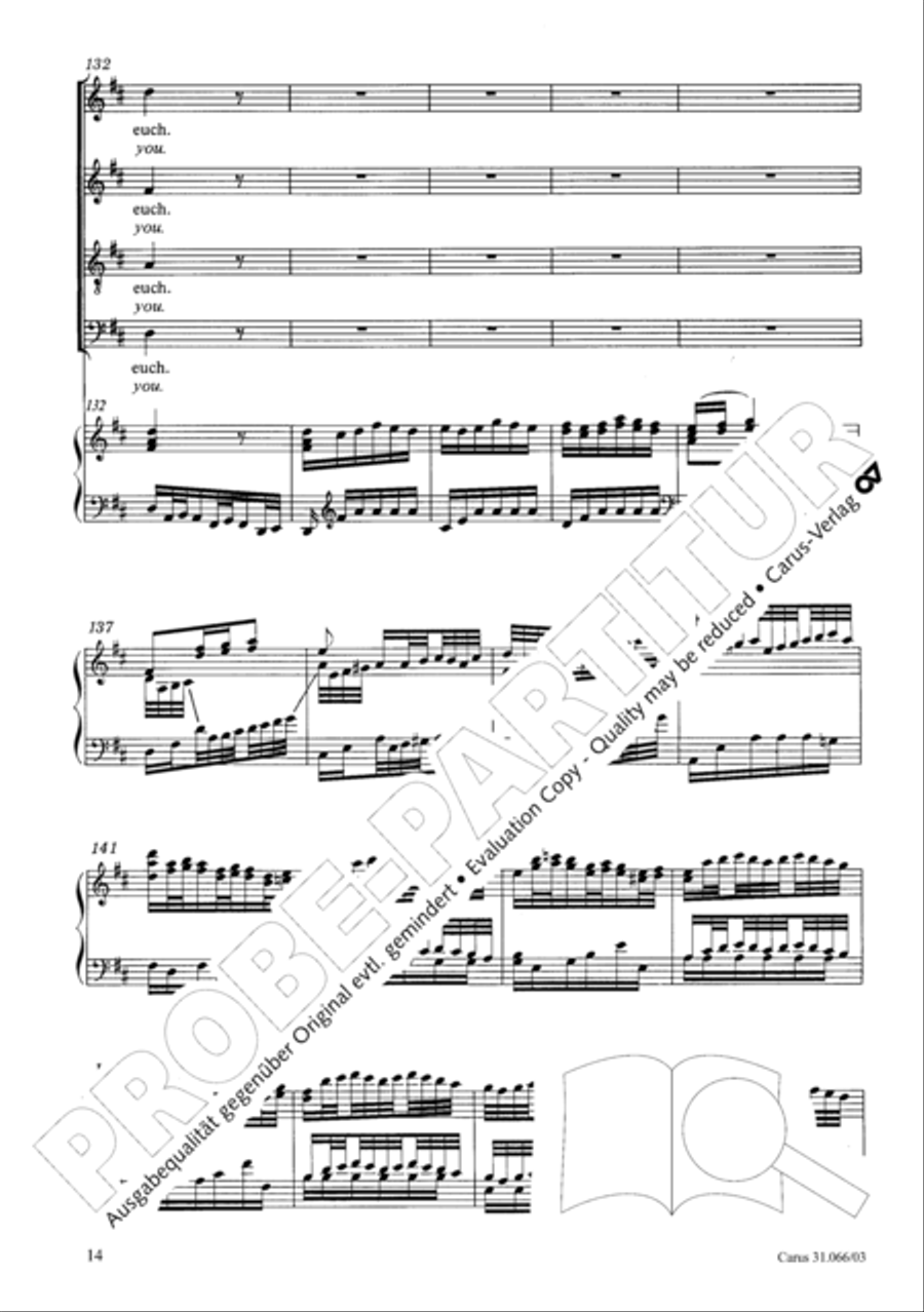 Be joyful, you Christians (Erfreut euch, ihr Herzen) ATB scores gallery preview page 15