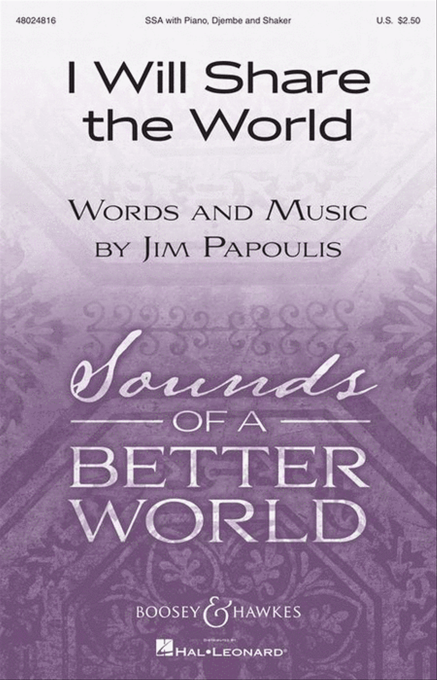 I Will Share the World I Will Share the World SSA scores gallery preview page 2
