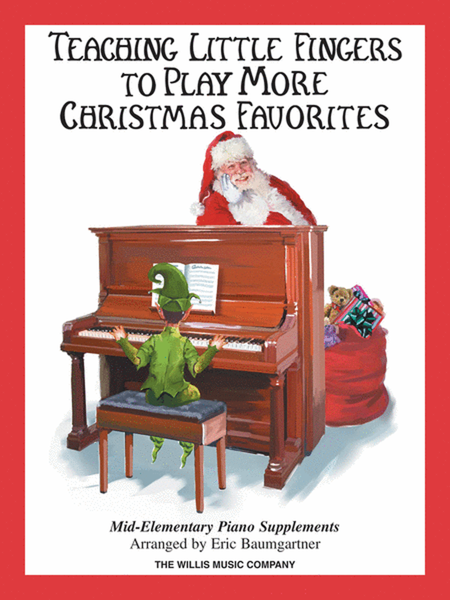 Teaching Little Fingers to Play More Christmas Favorites – Book Only image number null