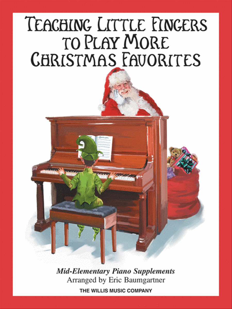 Teaching Little Fingers to Play More Christmas Favorites – Book Only Piano Method scores gallery preview page 1