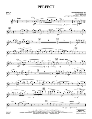 Perfect (arr. Michael Brown) - Flute/Piccolo