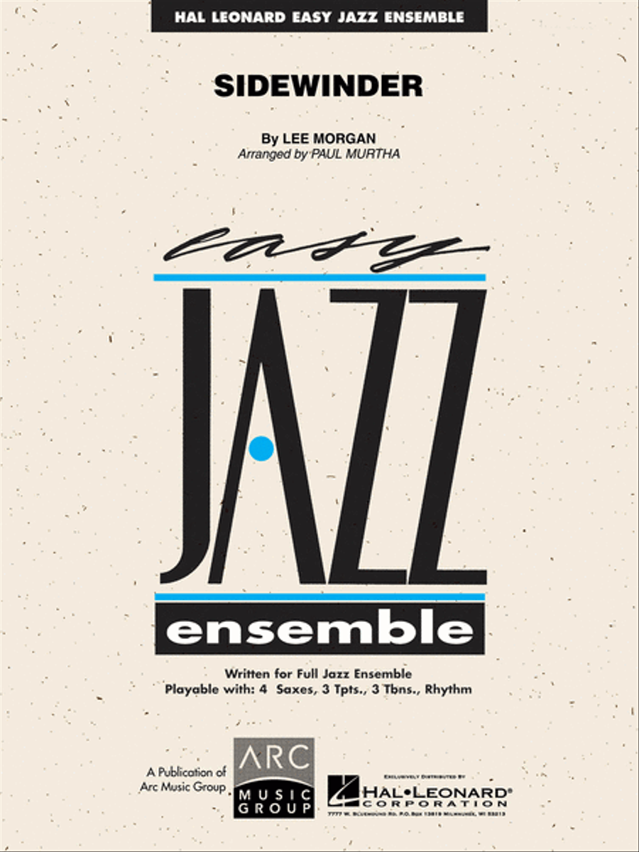 Sidewinder Jazz Ensemble scores gallery preview page 1