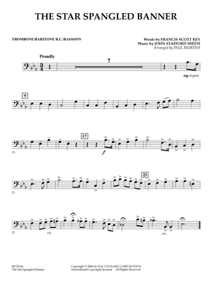 The Star Spangled Banner - Trombone/Baritone B.C./Bassoon