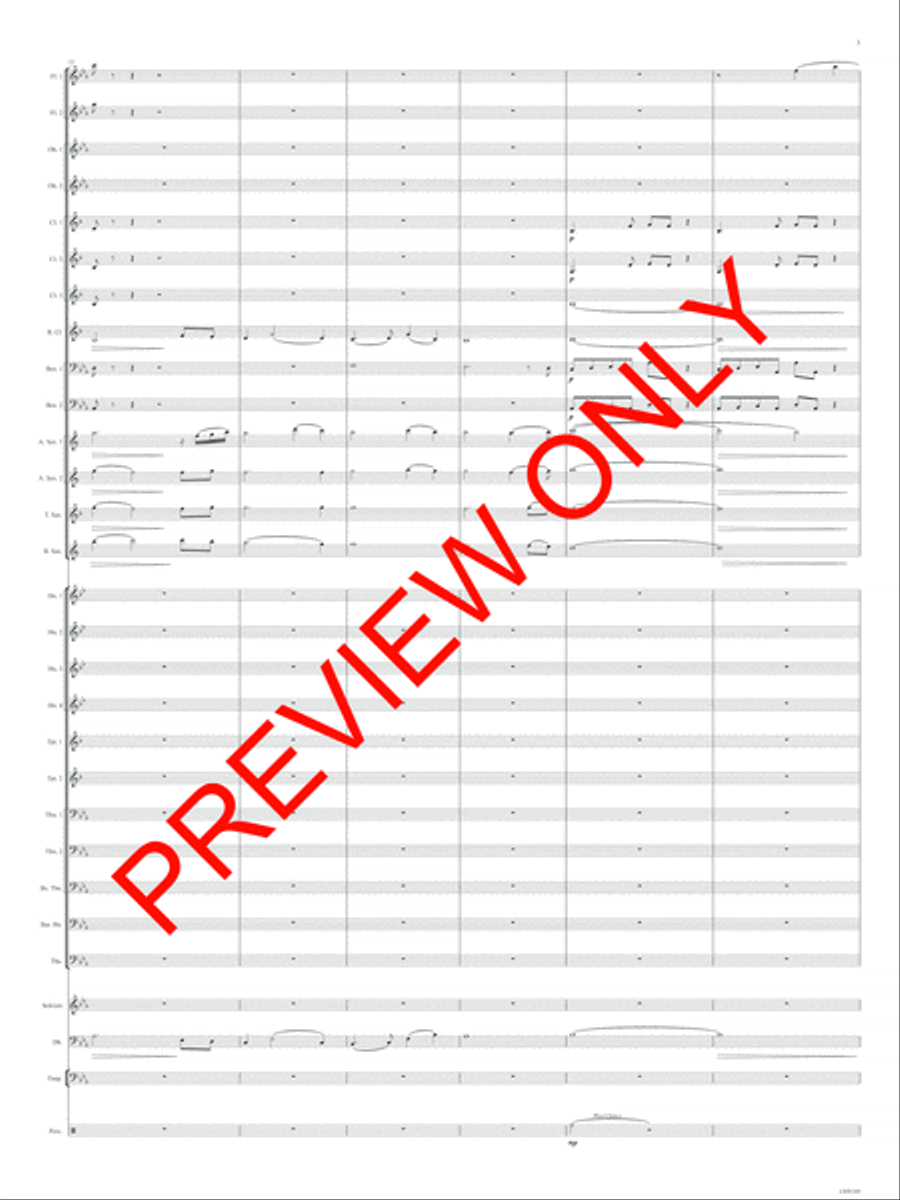 Festive Expressions Concert Band scores gallery preview page 6