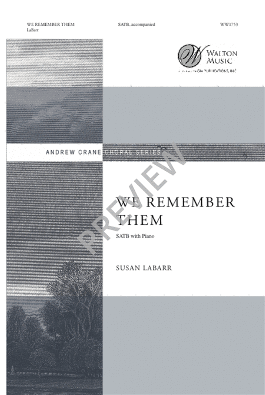 We Remember Them (SATB) 4-Part scores gallery preview page 2