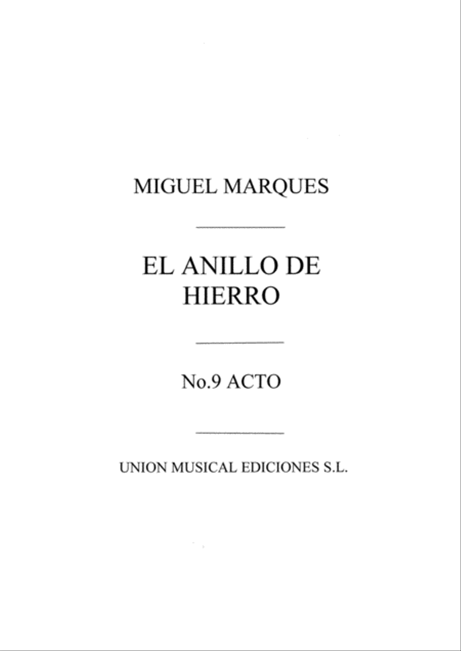 El Anillo De Hierro Preludio Acto Iii Violin Solo scores gallery preview page 1