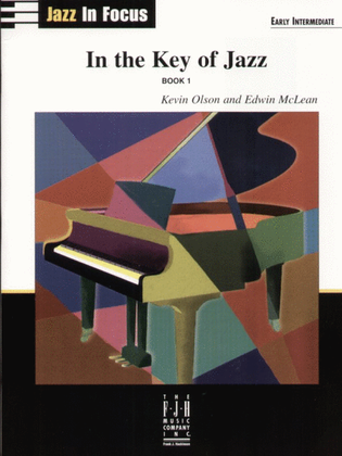 Book cover for In the Key of Jazz, Book 1
