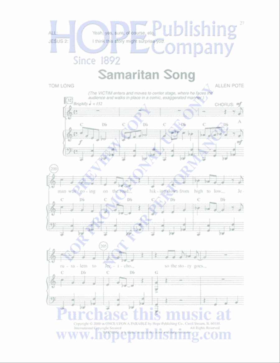 Once Upon a Parable Once Upon a Parable Unison Choir scores gallery preview page 27