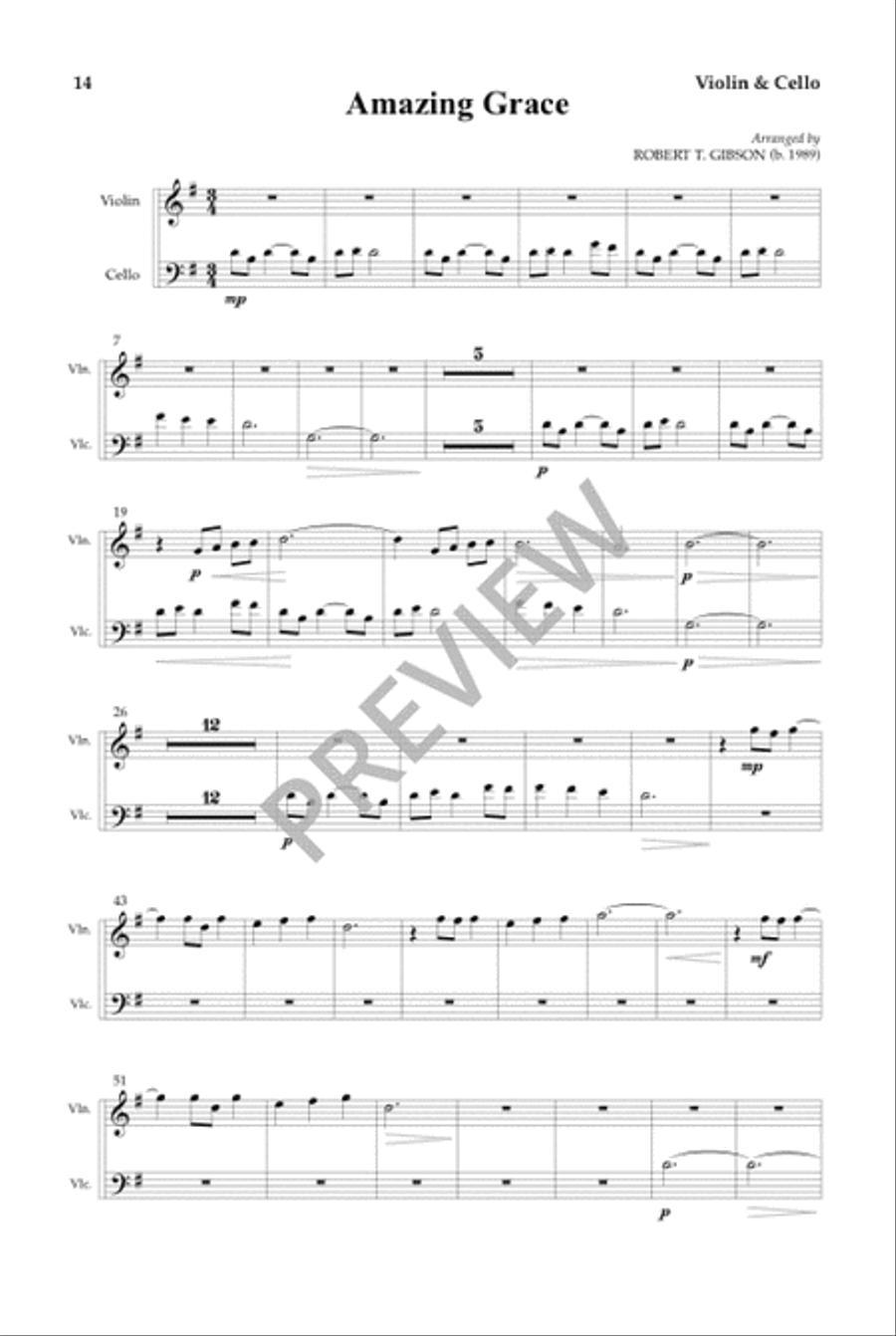 Amazing Grace (TTBB) Amazing Grace (TTBB) TTBB scores gallery preview page 15