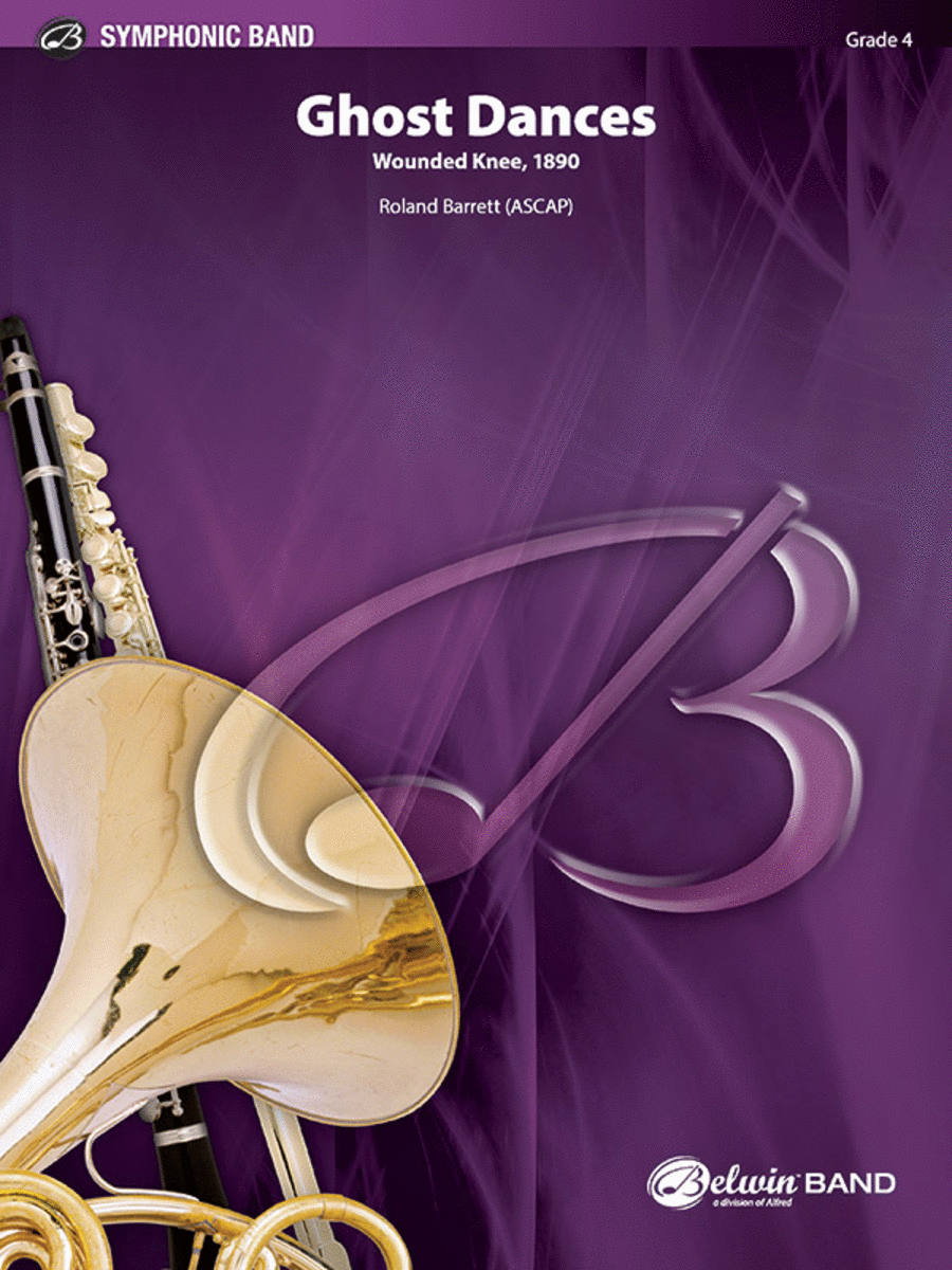 Ghost Dances Concert Band scores gallery preview page 1