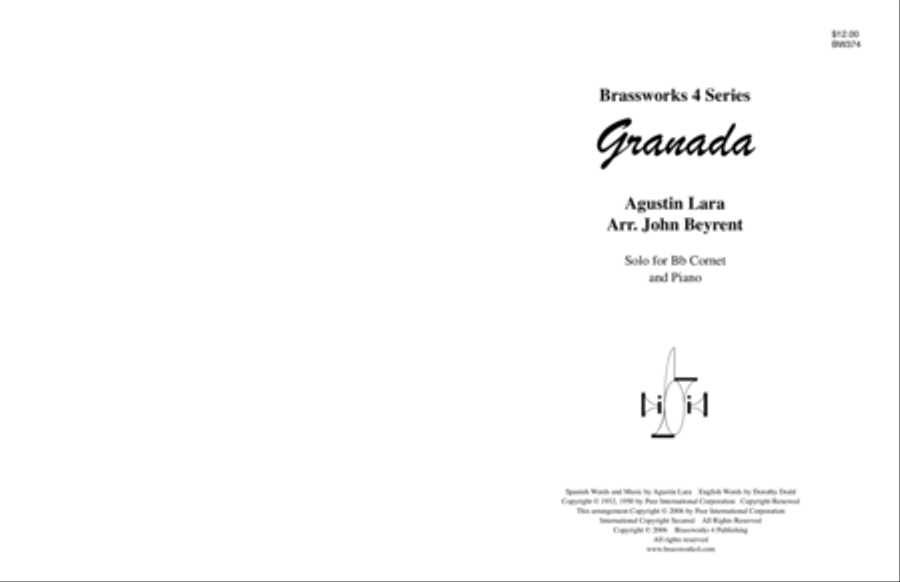 Granada Cornet scores gallery preview page 1