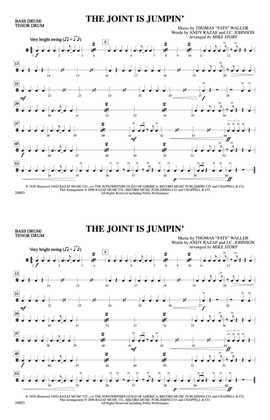 The Joint Is Jumpin': Bass Drum/Tenor Drum