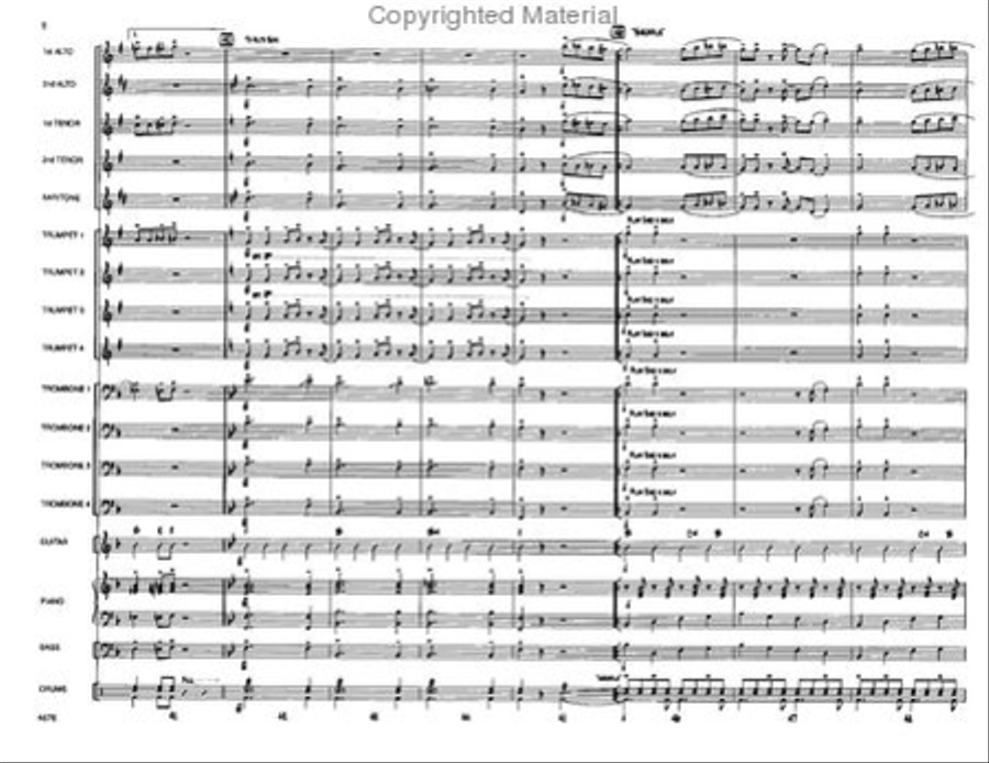Royal Garden Blues Jazz Ensemble scores gallery preview page 7