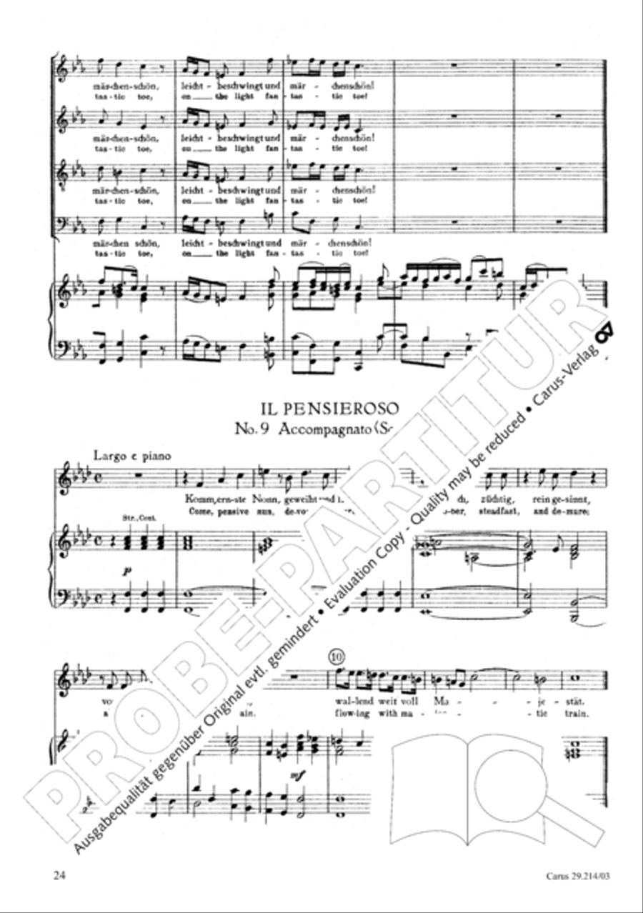L'Allegro, il Pensieroso ed il Moderato TB scores gallery preview page 25