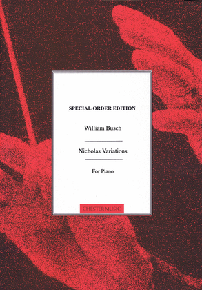 Book cover for Nicholas Variations