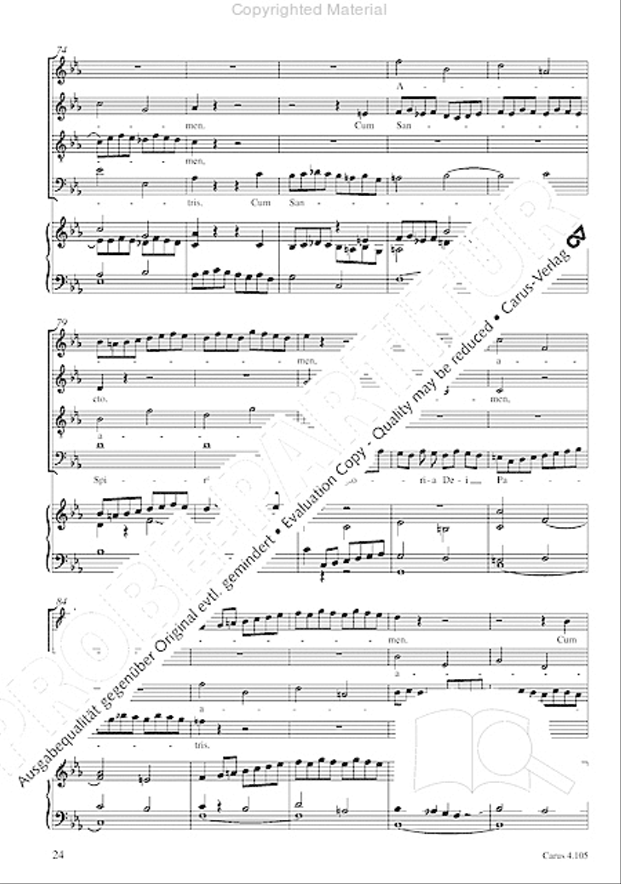 Choral collection Mendelssohn - editionchor Choir scores gallery preview page 25