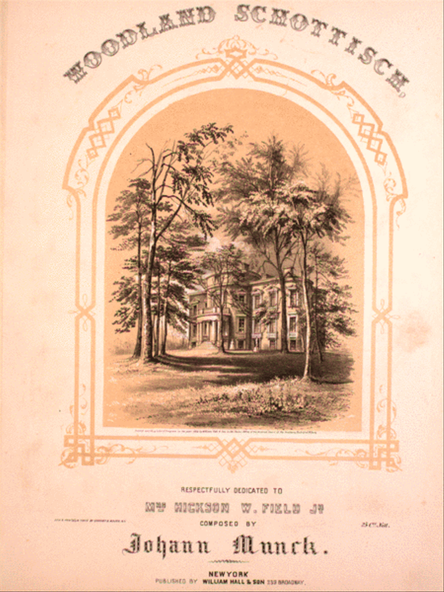 Woodland Schottisch Piano Solo scores gallery preview page 1