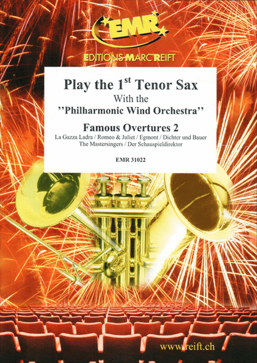 Book cover for Play The 1st Tenor Sax With The Philharmonic Wind Orchestra