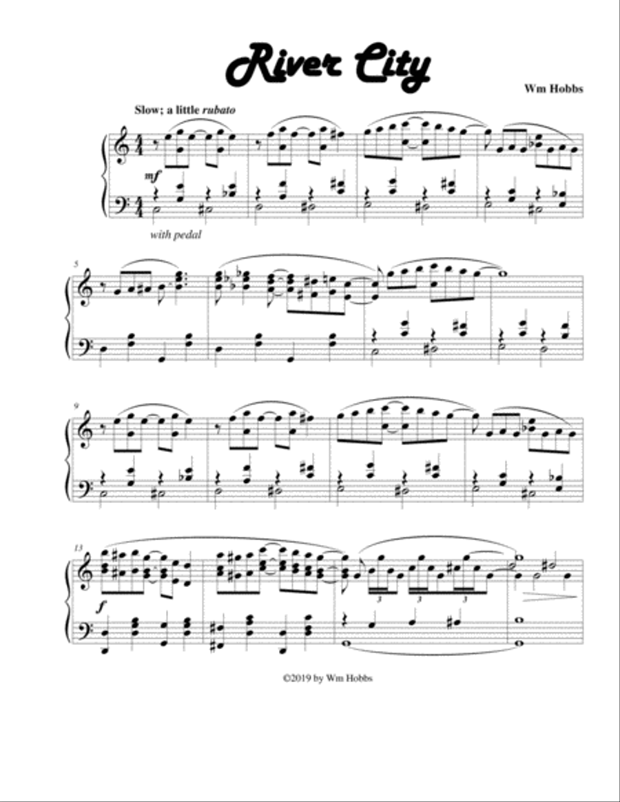 River City Piano Solo scores gallery preview page 2