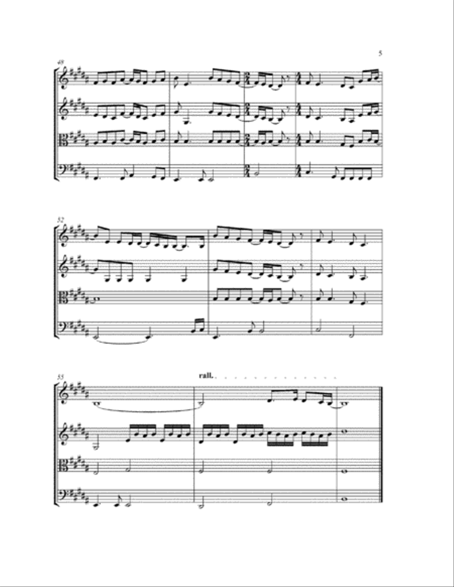 From This Moment On From This Moment On String Quartet scores gallery preview page 5