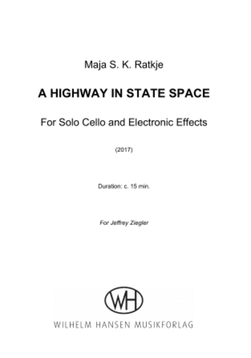 A Highway In State Space