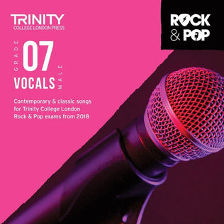 Trinity Rock & Pop Male Vocals Grade 7 CD 2018