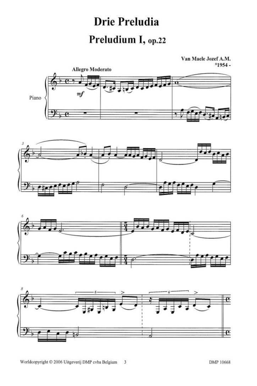3 Preludia 3 Preludia Piano Solo scores gallery preview page 2