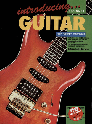 Book cover for Progressive Intro Guitar Supplement Songbook B (Book/CD)