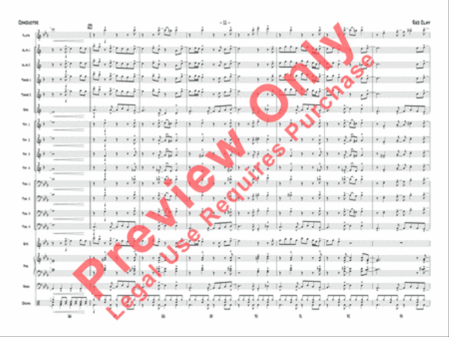 Red Clay Red Clay Jazz Ensemble scores gallery preview page 28