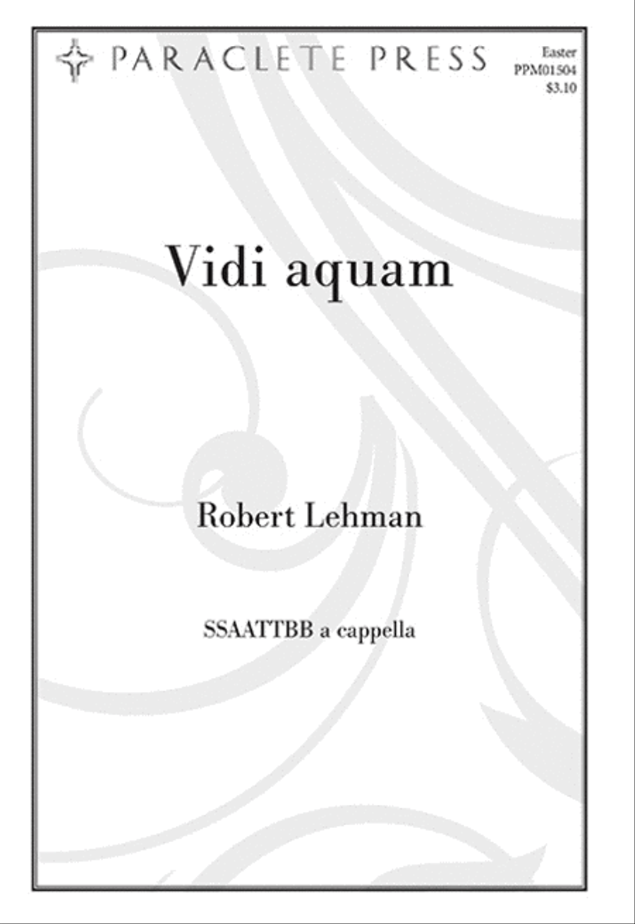 Vidi aquam Vidi aquam SSAATTBB scores gallery preview page 1