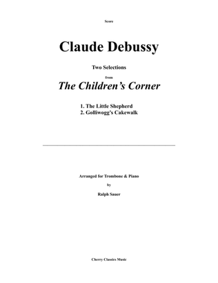 Two Selections from The Children’s Corner for Trombone & Piano