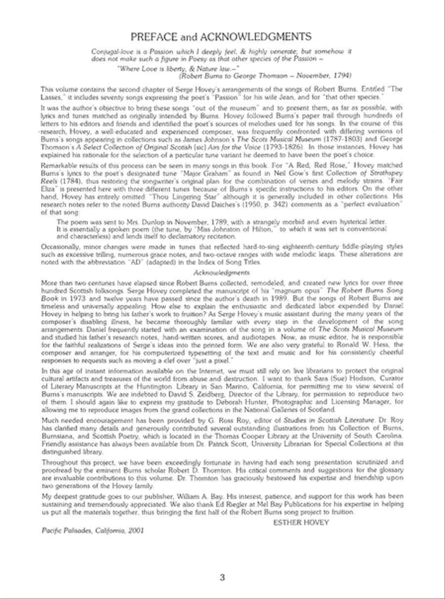 The Robert Burns Song Book Volume II Voice scores gallery preview page 4