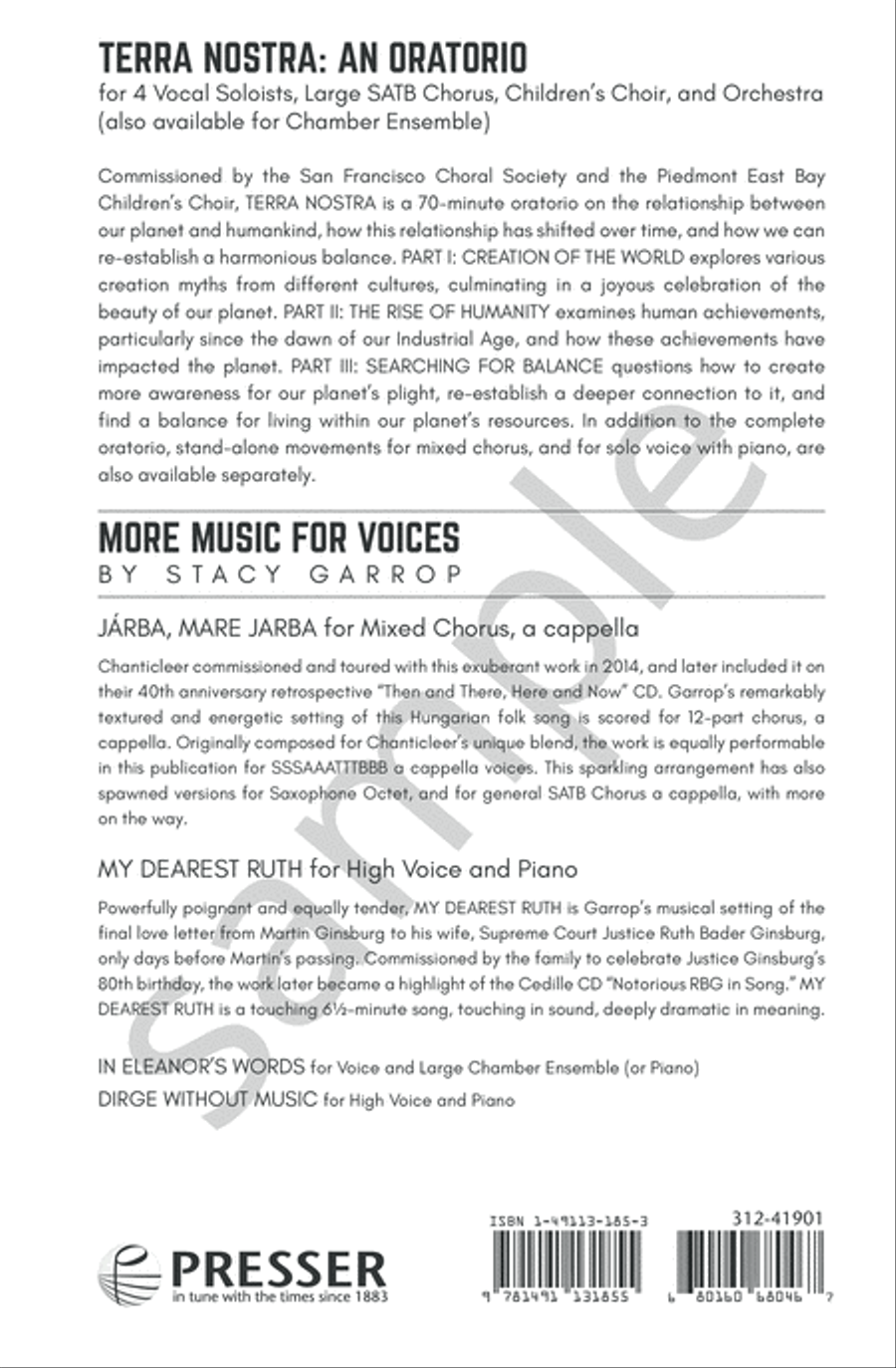 God's World 4-Part scores gallery preview page 9