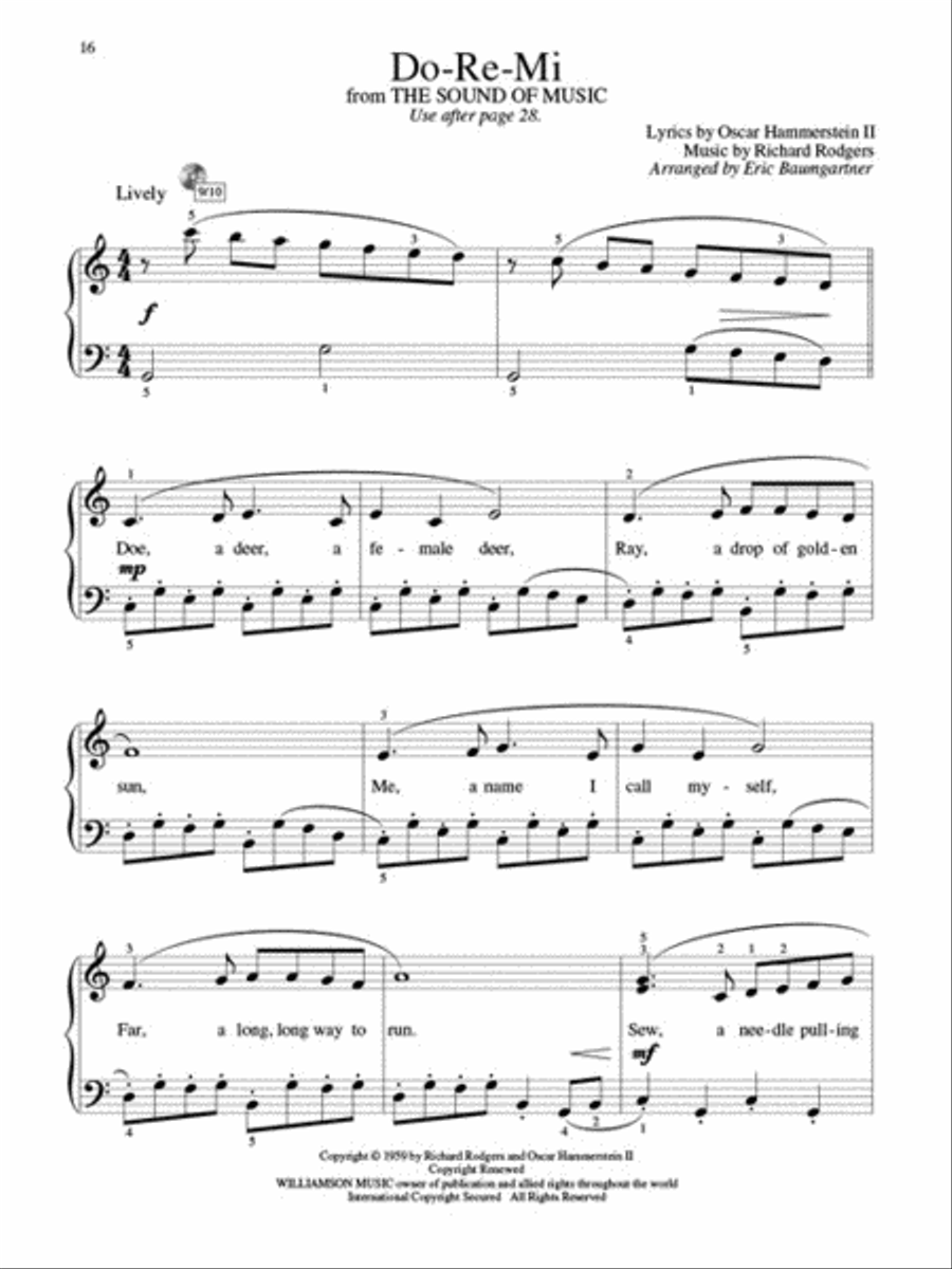 Popular Piano Solos – Grade 2 – Book/Audio Piano Solo scores gallery preview page 5