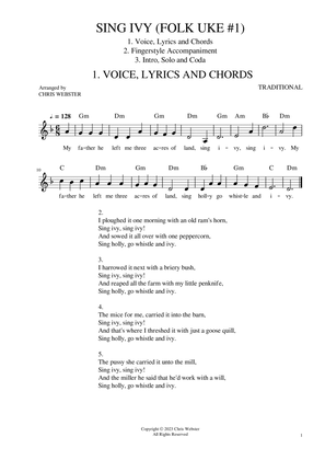 Sing Ivy: Folk Uke #1