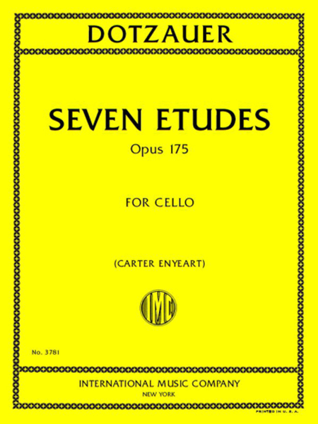 Seven Etudes, Opus 175