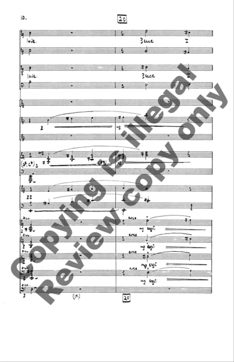 I Am the Way 4-Part scores gallery preview page 9