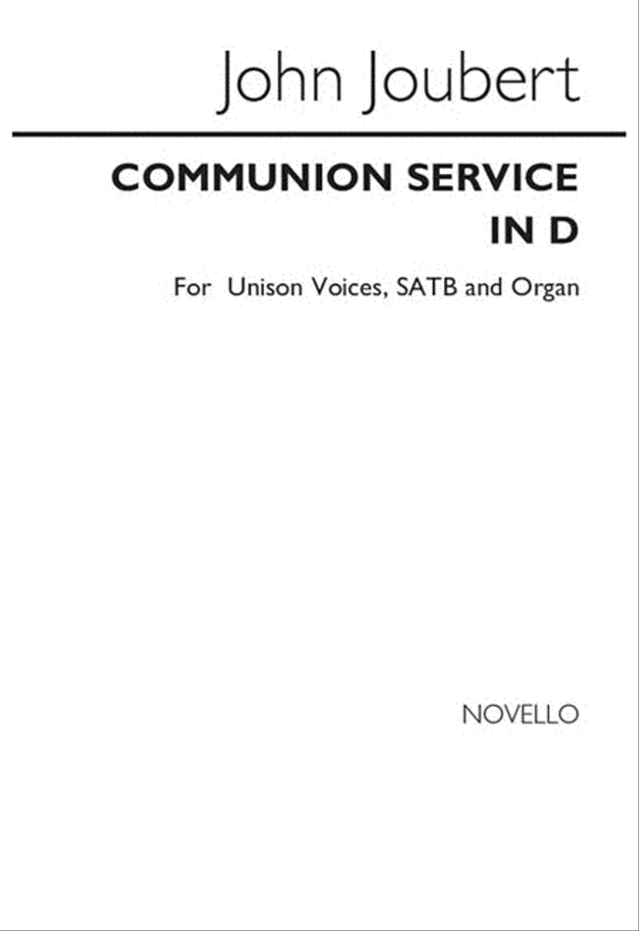 Communion Service in D, Op. 46