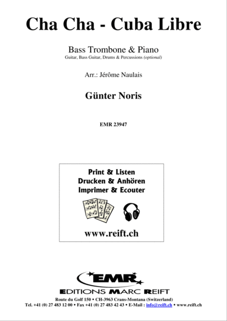 Cha Cha - Cuba Libre Bass Trombone scores gallery preview page 2