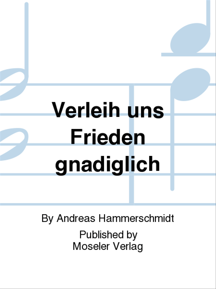 Verleih uns Frieden gnadiglich SSATB scores gallery preview page 1