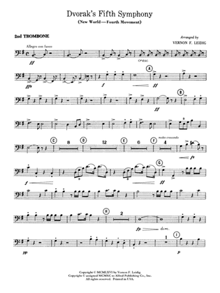 Dvorák's 5th Symphony ("New World," 4th Movement): 2nd Trombone