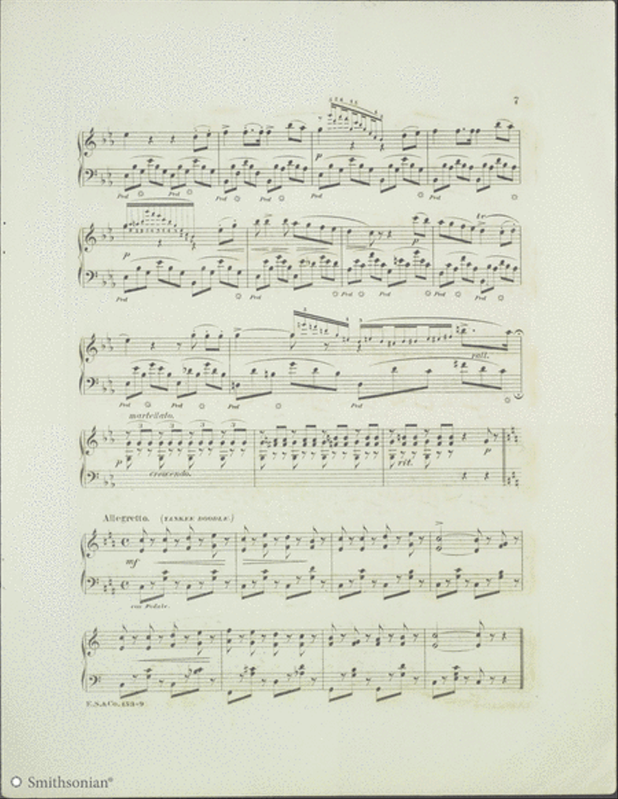 The Union Forever: A Centennial Medley Piano Solo scores gallery preview page 6
